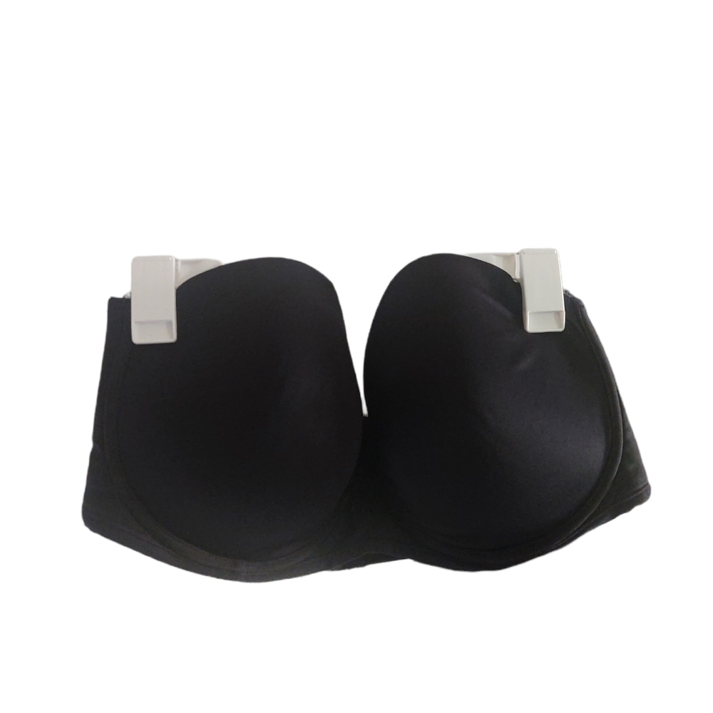 Vanity Fair Black Strapless Bra